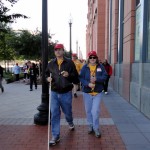 Fairfax Lion team members outside Nationals Park