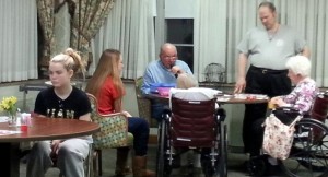 Carl Enix Calls Bingo