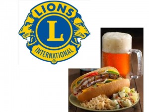 Fairfax Fall Festival Oct 11 - Lions Food Stand - Octoberfest Beer and Brats