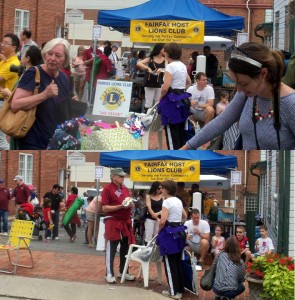 lions - July 4 2015 food booth